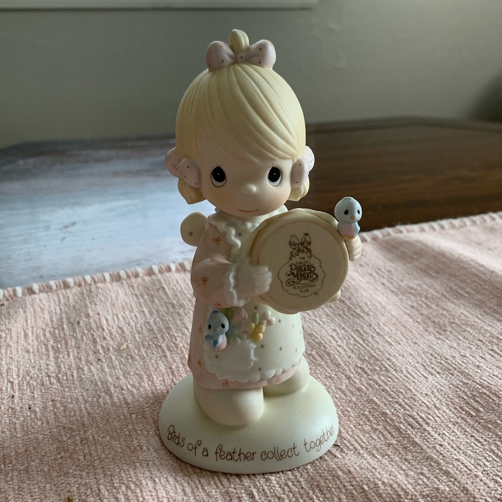 Birds Of A Feather Collect Together: 1986 Precious Moments Figurine